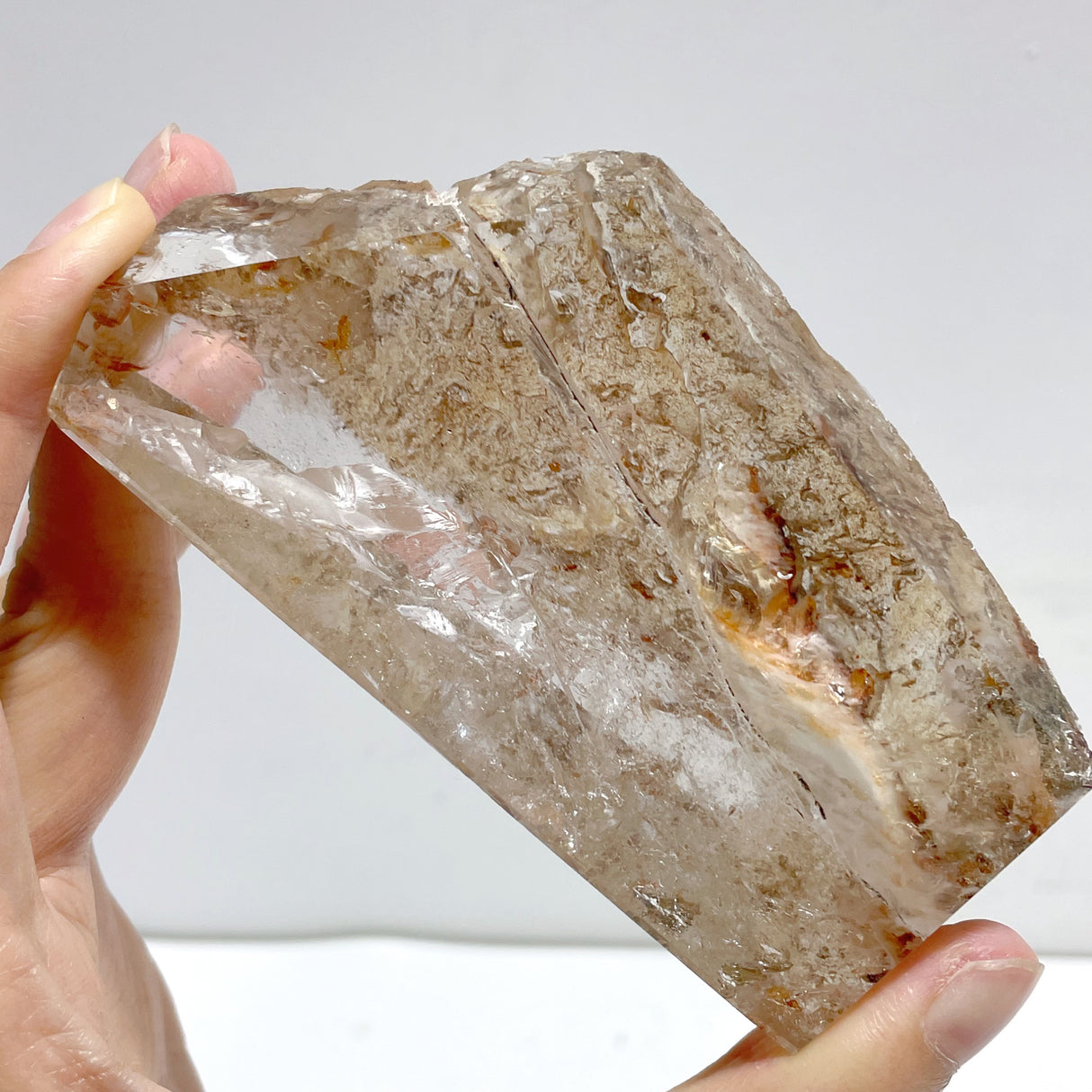 17 Pieces Golden Hematoid Quartz Free Form