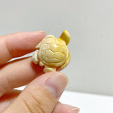 Mini Yellow Mookaite Sea Turtle Carving Wholesale