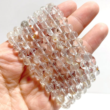 6mm/7mm Clear Quartz Bracelet Wholesale - Wholesale Crystals