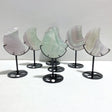 7 Pieces Fluorite Moon Carving With Stand - Wholesale Crystals
