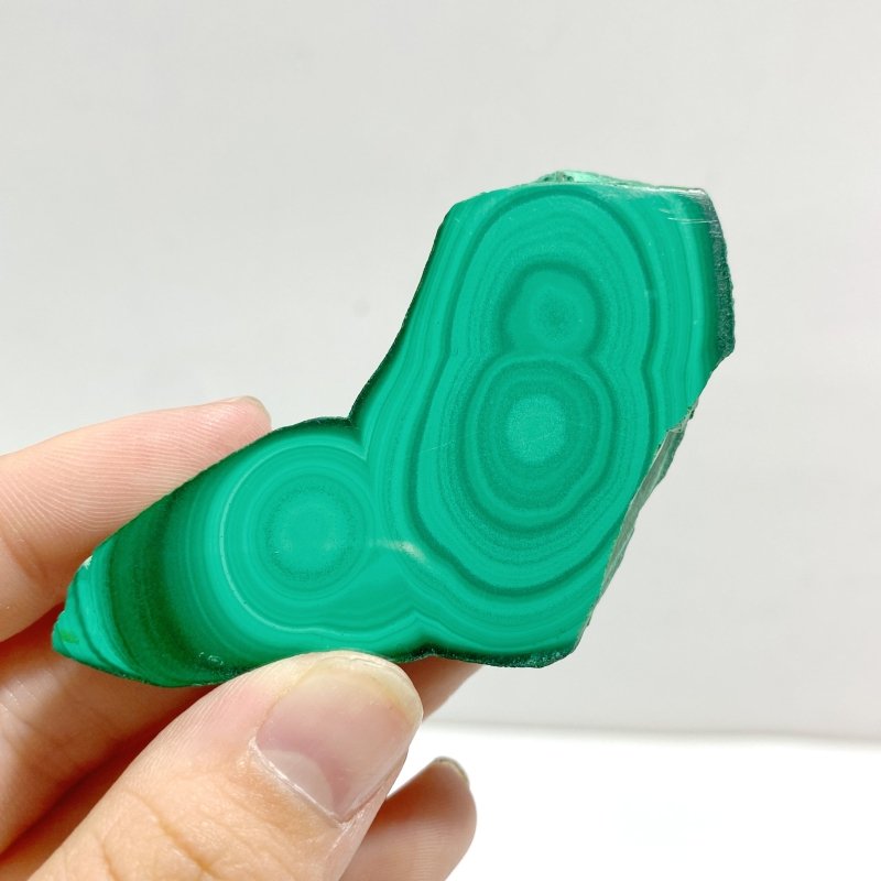 7 Pieces High Quality Beautiful Malachite Slab - Wholesale Crystals