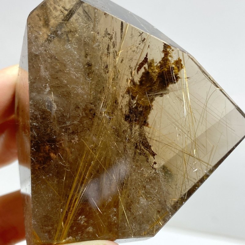 7 Pieces High Quality Golden Rutile Quartz Free Form Home Decor - Wholesale Crystals