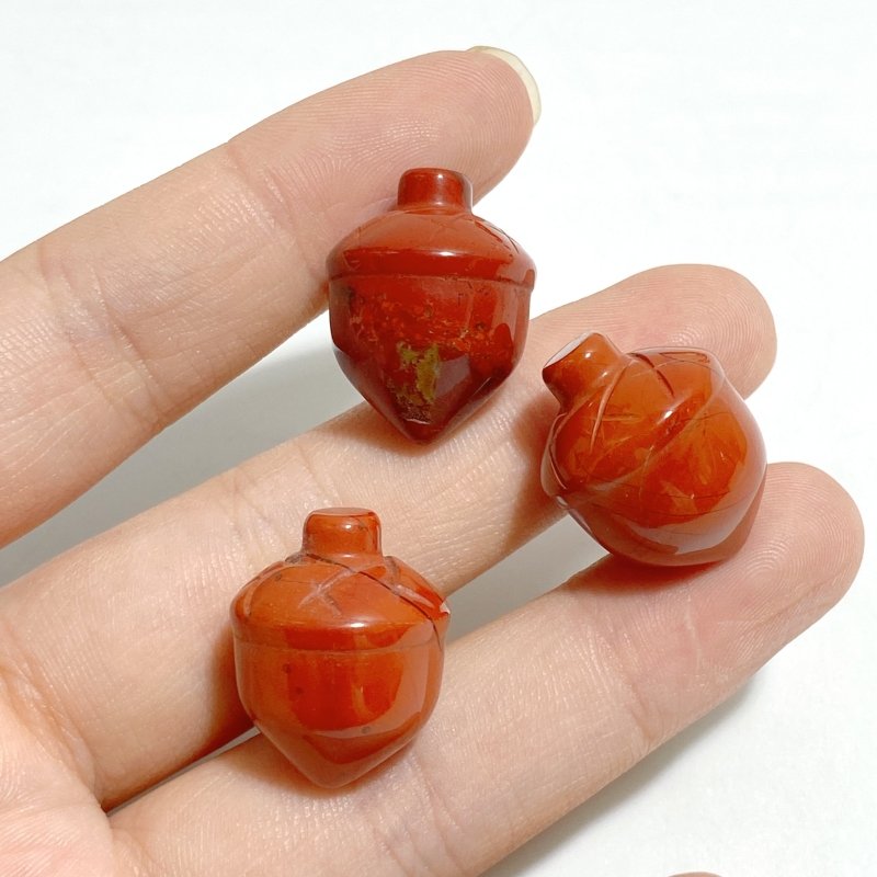 7 Types Africa Blood&Chevron Amethyst Acorns Carving Quartz Wholesale -Wholesale Crystals