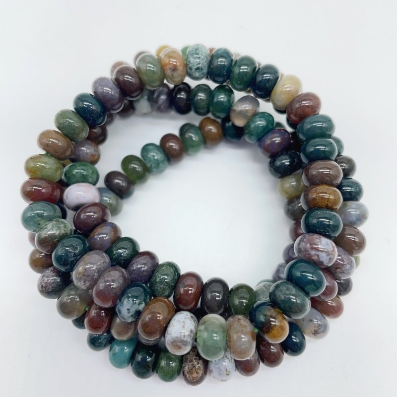 7 Types Rondelle Beads Bracelet Wholesale Labradorite Aventurine -Wholesale Crystals