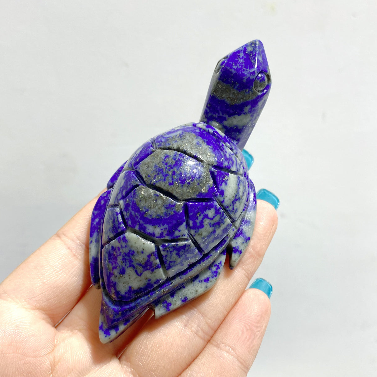 25 Pieces Lapis Lazuli Sea Turtles Carving