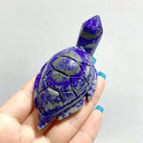 25 Pieces Lapis Lazuli Sea Turtles Carving
