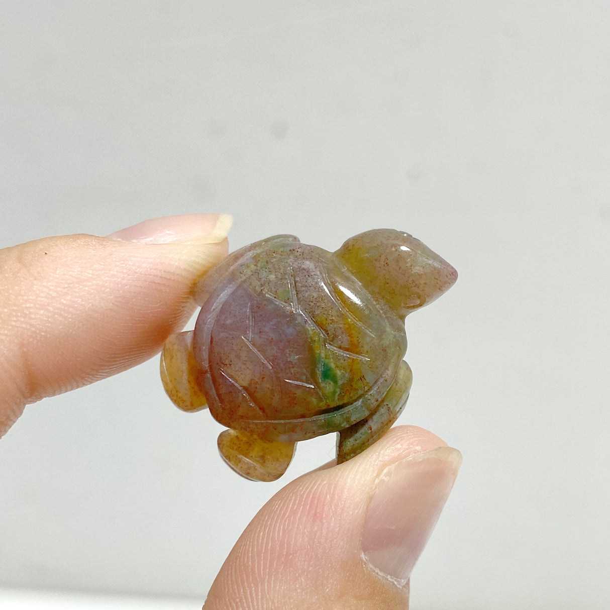 Mini Ocean Jasper Sea Turtle Carving Wholesale