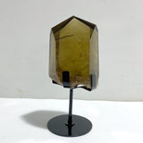 High Quality Large Citrine Mountain Tower Raw Bottom With Stand