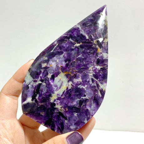 11 Pieces Spark Lepidolite Arrow Head Shape