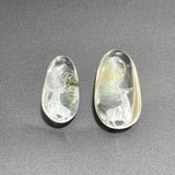 2 Pieces Deer Garden Quartz Inner Scene Carving