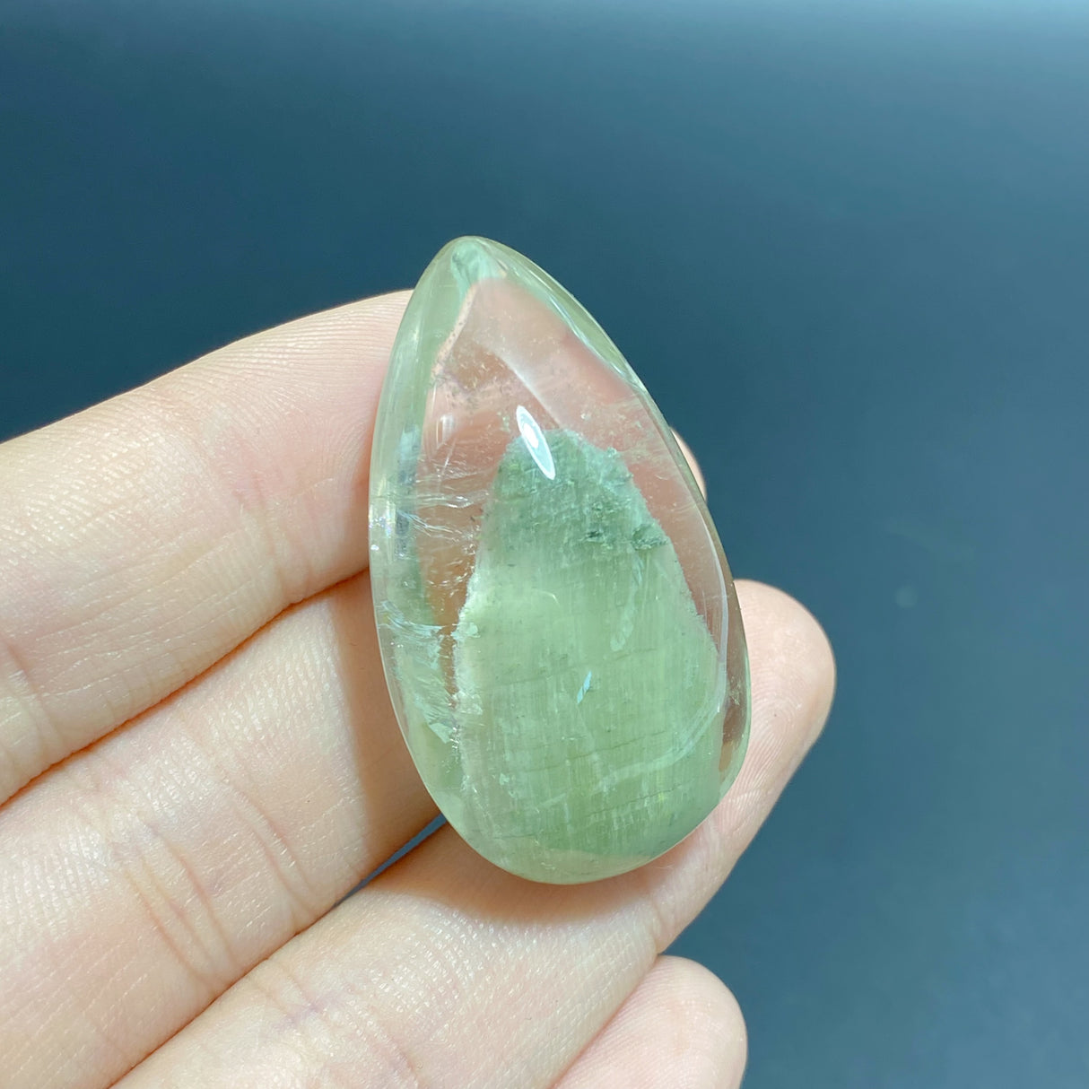 Unique Garden Quartz Waterdrop Shape For DIY Pendant