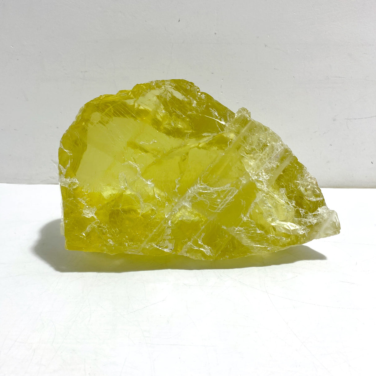 Large Citrine Raw Stone Specimen With Beautiful Rainbow #7