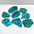 8 Pieces High Quality Beautiful Chrysocolla Mixed Malachite Specimen 9 -Wholesale Crystals