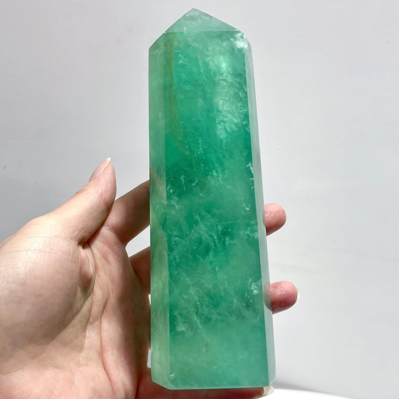 8 Pieces Large Fluorite Tower - Wholesale Crystals