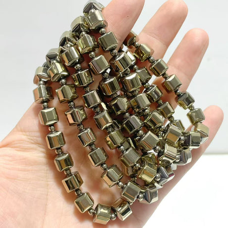 Electroplating Hematite Bracelets Wholesale