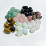 7 Types Mini Egg Clear Quartz Tiger Eye