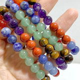 8mm 7 Chakra Bracelets Wholesale -Wholesale Crystals