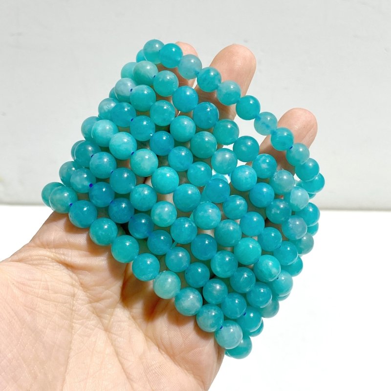 8mm High Quality Amazonite Bracelet Wholesale - Wholesale Crystals