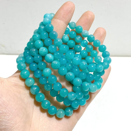 8mm High Quality Amazonite Bracelet Wholesale - Wholesale Crystals