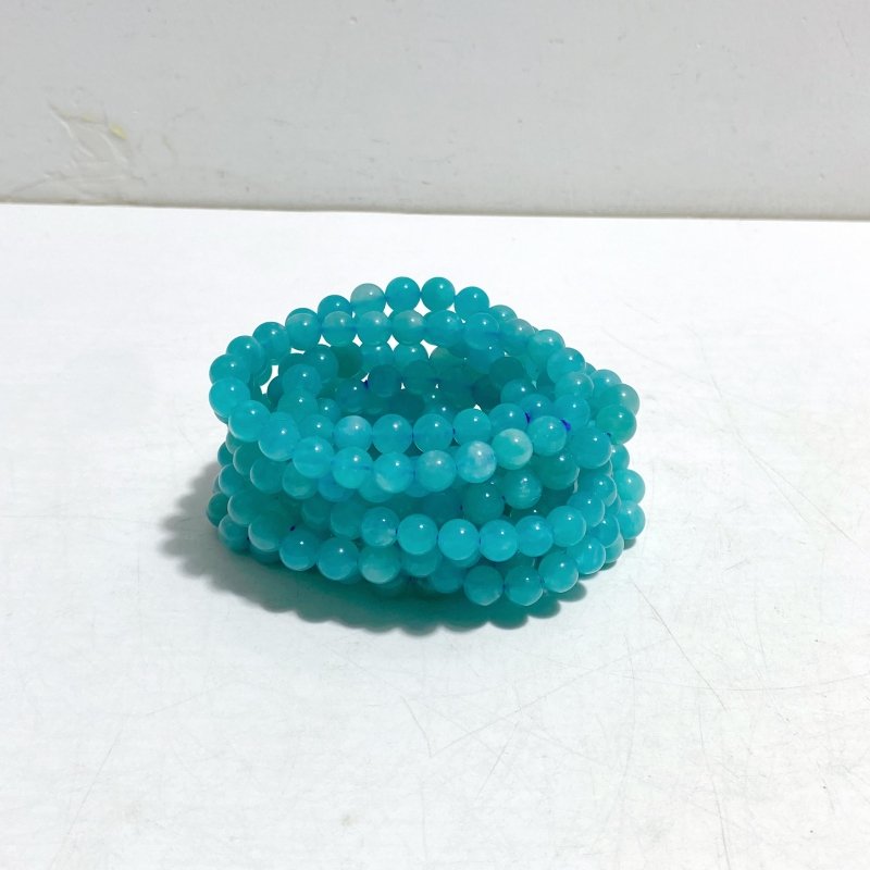8mm High Quality Amazonite Bracelet Wholesale - Wholesale Crystals