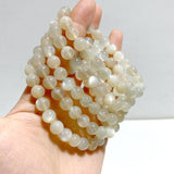 8mm Moonstone Bracelet Wholesale - Wholesale Crystals