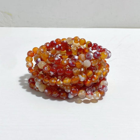 8mm Red Agate Bracelet Wholesale - Wholesale Crystals