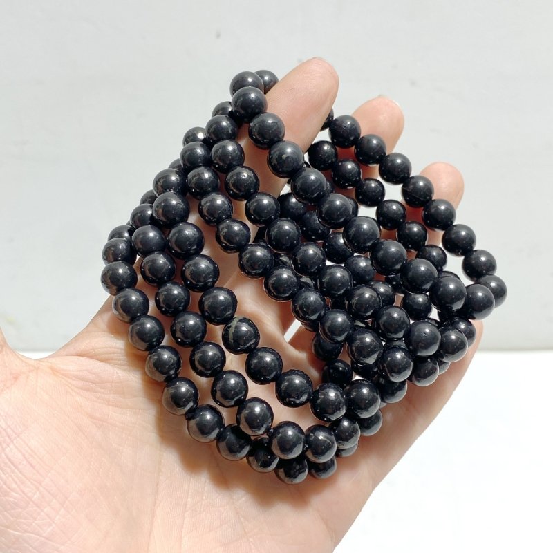 8mm Shungite Bracelet Wholesale - Wholesale Crystals