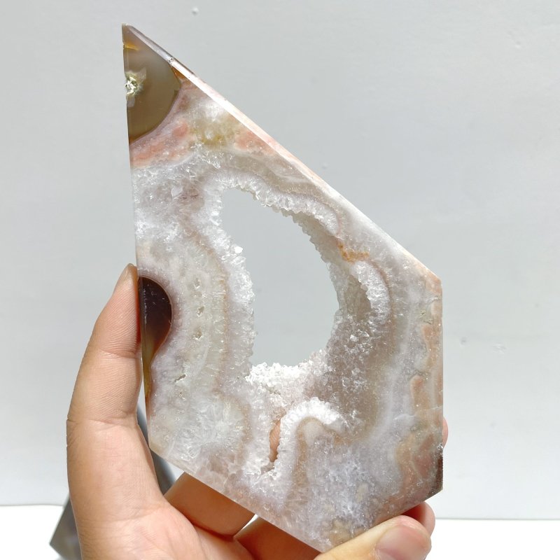 9 Pieces Beautiful Large Geode Druzy Agate Arrow Head Shape - Wholesale Crystals