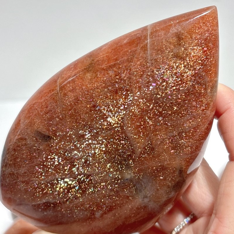 9 Pieces High Quality Sunstone Arrow Head Shape - Wholesale Crystals