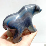 9 Pieces Trolleite Stone Bear Carving - Wholesale Crystals