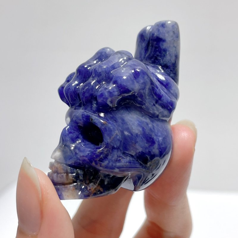 9 Types Crystal Skull With Hand Carving Wholesale Pink Opal Obsidian - Wholesale Crystals