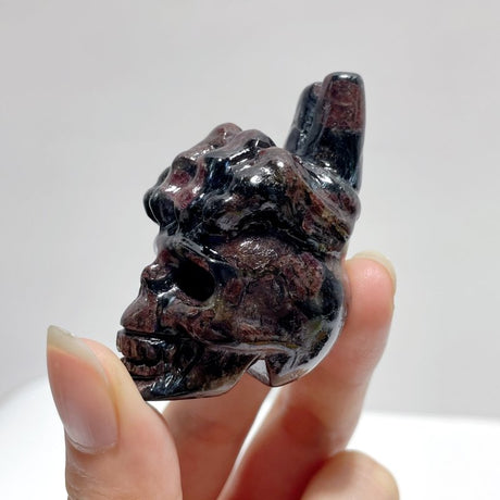 9 Types Crystal Skull With Hand Carving Wholesale Pink Opal Obsidian - Wholesale Crystals