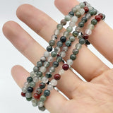 9 Types Mini Beads 4mm Bracelet Wholesale Africa Blood Stone Gold Sheen Obsidian Labradorite - Wholesale Crystals