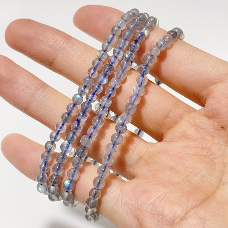 9 Types Mini Beads 4mm Bracelet Wholesale Africa Blood Stone Gold Sheen Obsidian Labradorite - Wholesale Crystals