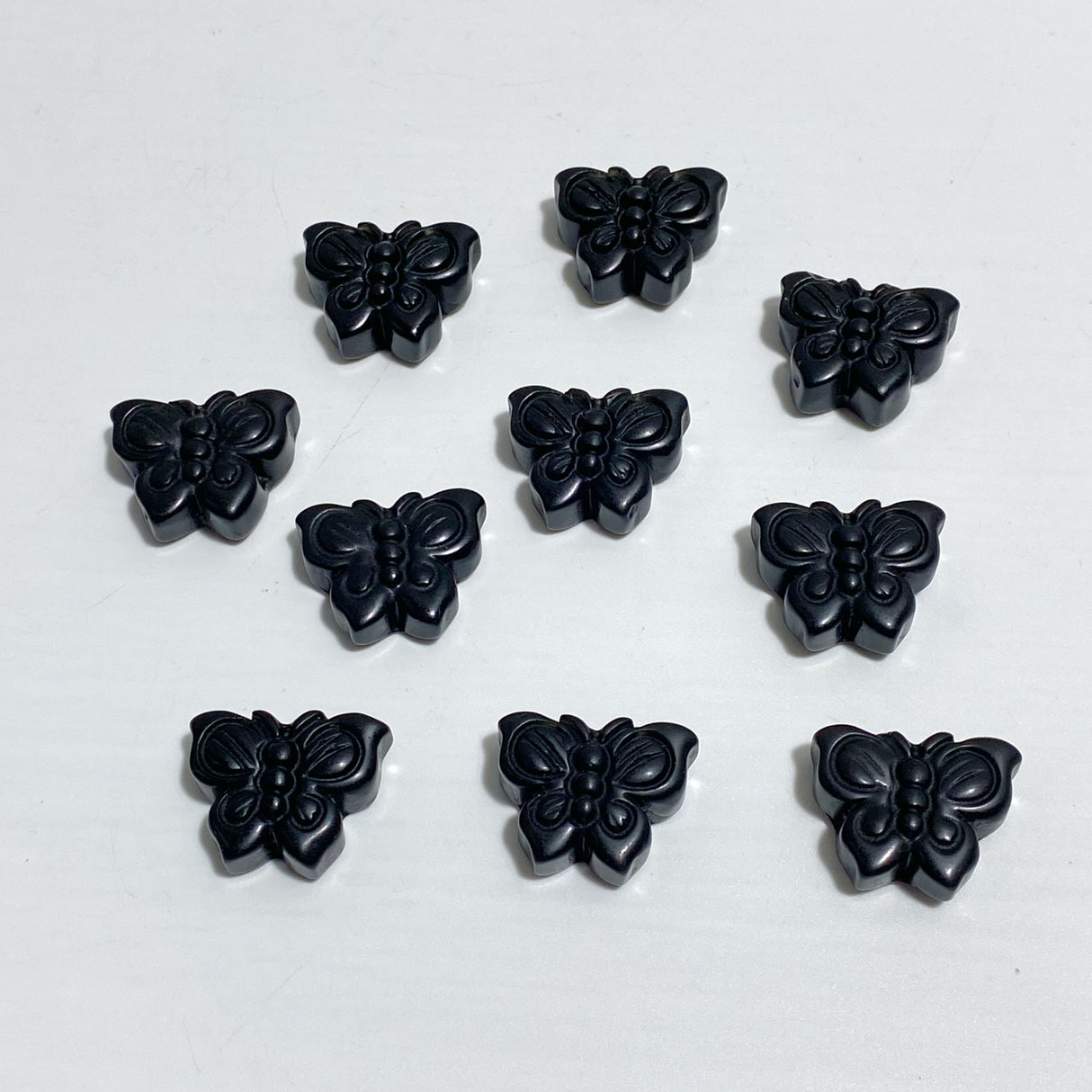 5 Types Yellow Tiger Eye & Sakura Agate Butterfly Carving Animal Wholesale