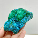 8 Pieces High Quality Beautiful Chrysocolla Mixed Malachite Specimen #9