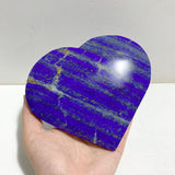 6 Pieces Large Lapis Lazuli Heart