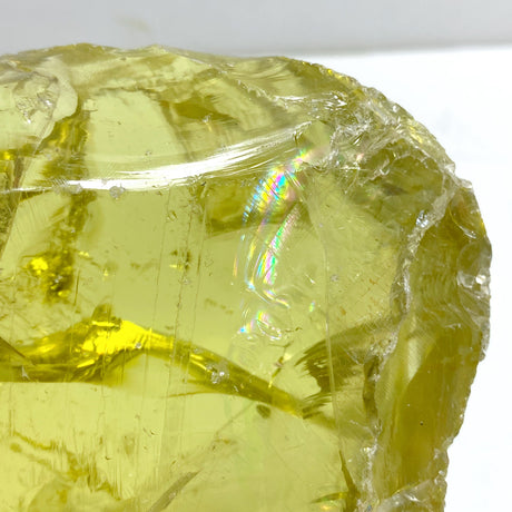 Unique Citrine Raw Stone Specimen With Beautiful Rainbow #3