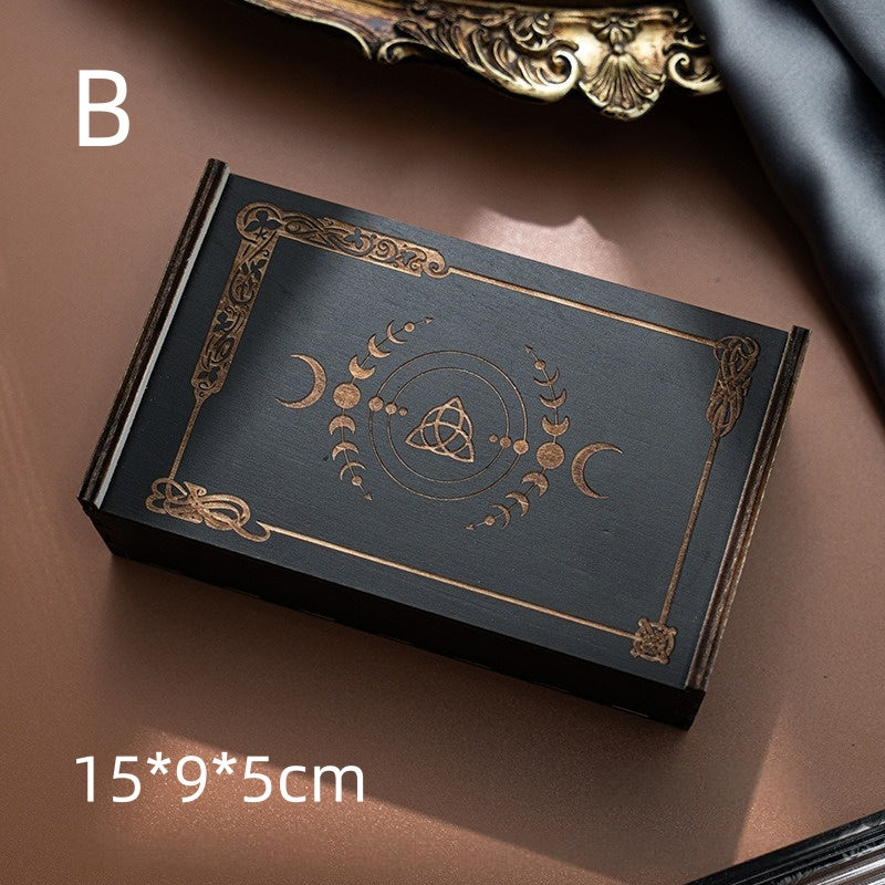 #5 Wooden Tarot Cards Storage Box