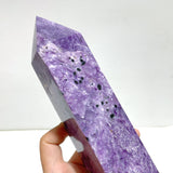 Unique 28.5CM Charoite Tower Point
