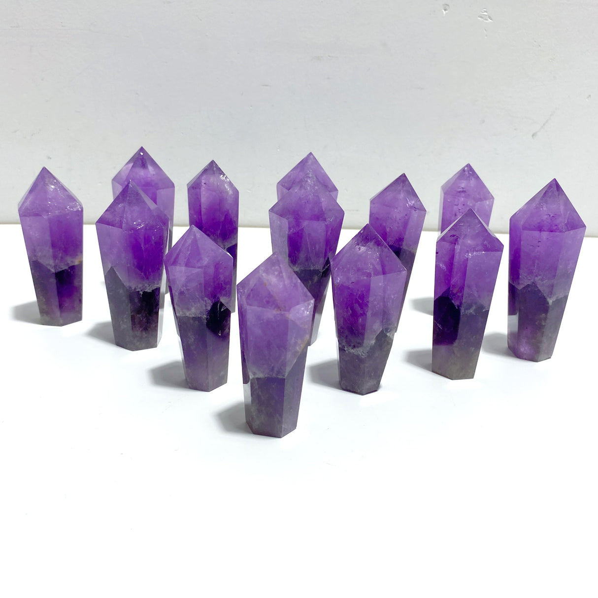 Amethyst Phantom Mountain Cupcake Shape Points Wholesale