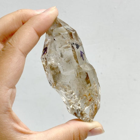 A95 Enhydro Crystal Moving Bubble Black Quicksand With Rainbow -Wholesale Crystals