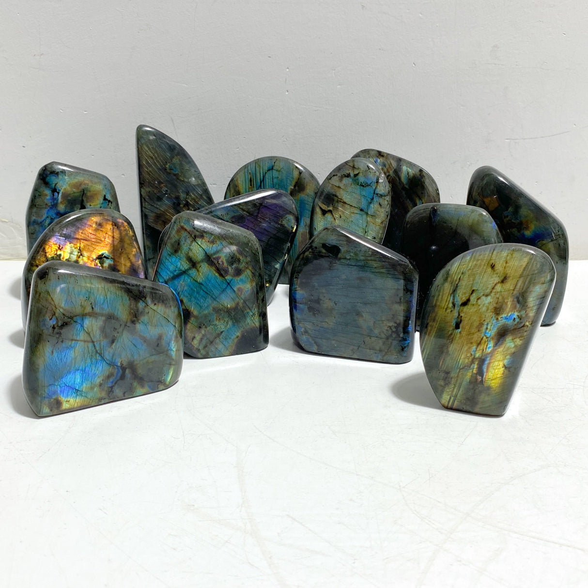 13 Pieces Polished Labradorite Free Form