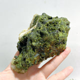 4 Pieces Large Raw Epidote Stone Specimen