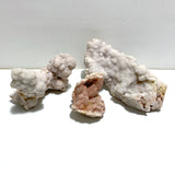 3 Pieces White Calcite Specimen Home Decor