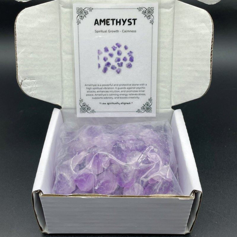 Amethyst Cluster Mini Crystals Gift Box Wholesale - Wholesale Crystals