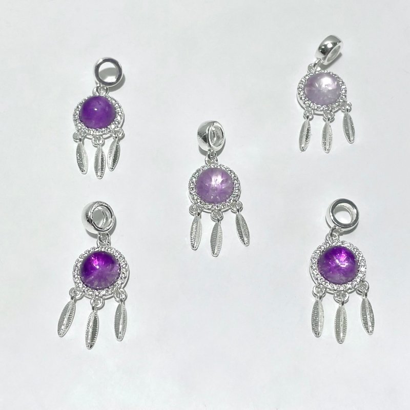 Amethyst Dream Catcher Pendant Wholesale - Wholesale Crystals