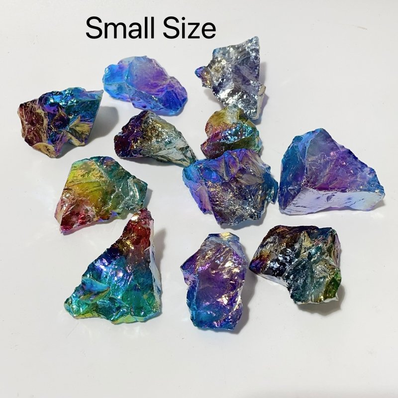 Aura Clear Quartz Raw Stone Wholesale - Wholesale Crystals