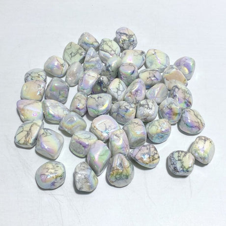 Aura Howlite Tumbled Wholesale - Wholesale Crystals