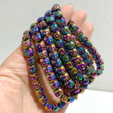 Aura Pyrite Cat Head Shape Bracelets Wholesale -Wholesale Crystals